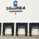 Columbia Cold Storage Building Close Up View