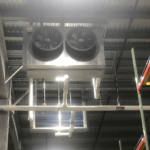 Advanced Cooling Equipment Mounted Near the Ceiling